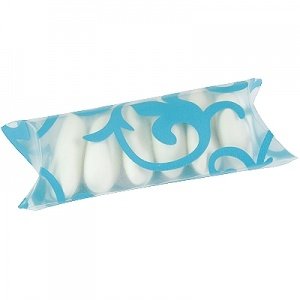 Schachtel Ornament, türkis, 6 St.