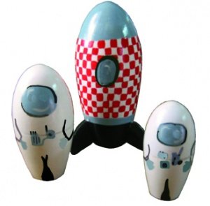 Schachtelpuppe RAKETE