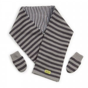 Schal und Fäustel Set