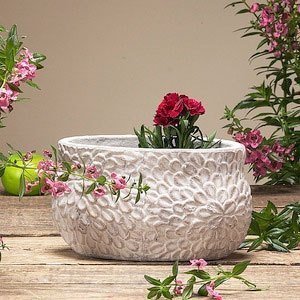 Schale -Arda-, Keramik antik creme, Zaub