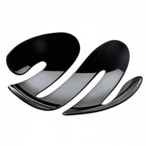 Schale Eve solid schwarz