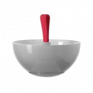 Schale Nico 16,5 cm grau/pink