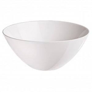 Schale Rio groß solid weiß