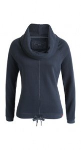 Schalkragen-Sweatshirt