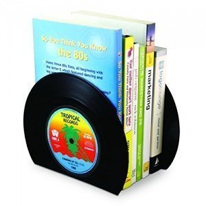 Schallplatte Buchstützen