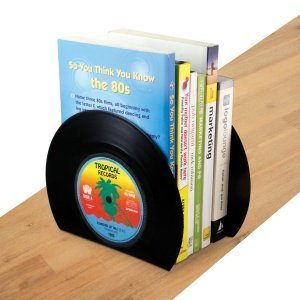 Schallplatten Buchstützen