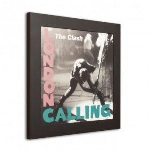 Schallplatten Flip Frame schwarz