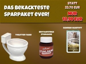 Scheiße-Sparpaket