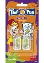 Scherzartikel Eiswürfel Made Wurm grün