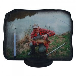 Schieferbild Thermometer