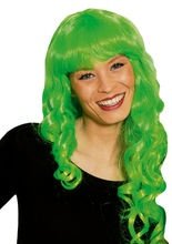 Schillerlocken Perücke grün