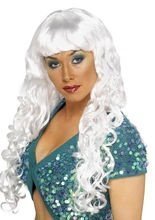 Schillerlocken Perücke weiß