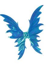 Schimmernde Feenflügel Elfe blau