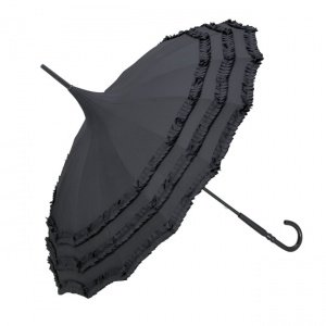 Schirm Amelie, schwarz