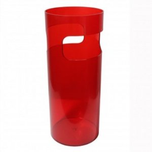 Schirmständer transparent rot