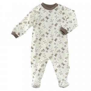 Schlafoverall hellbraun