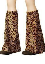 Schlag-Stulpen Leo Disco braun-schwarz