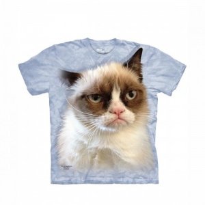Schlechtgelaunte Katze T-Shirts - Medium