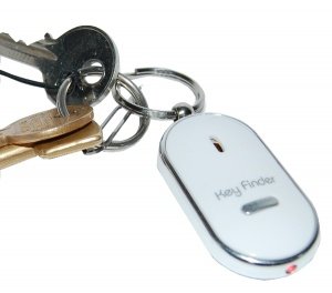 Schlüssel finden auf Pfeifton