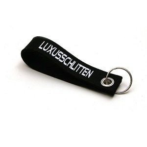 Schlüsselanhänger Filz `Luxusschlitten`