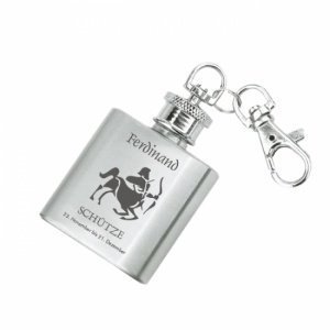 Schlüsselanhänger *Flachmann Schütze*