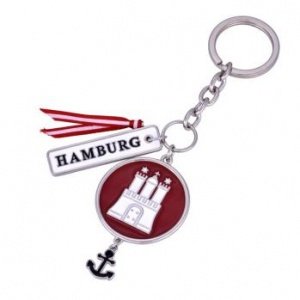 Schlüsselanhänger Hamburg von Giftcompan