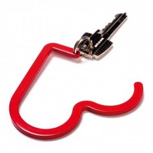 Schlüsselanhänger Hang On rot