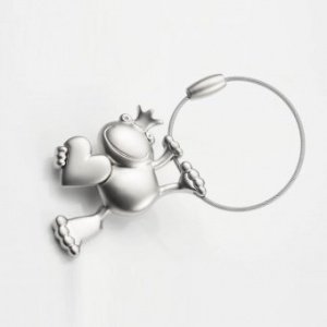 Schlüsselanhänger King Frog