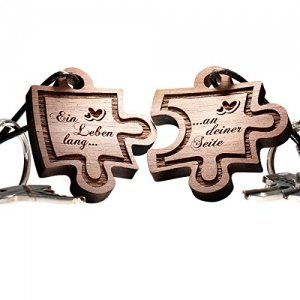 Schlüsselanhänger Puzzle Ein Leben lang