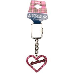 Schlüsselanhänger "Scotland Heart"