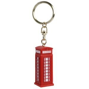 Schlüsselanhänger "Telephone Box"