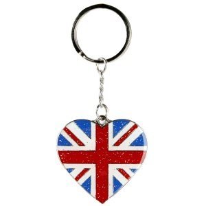 Schlüsselanhänger "Union Jack Heart"