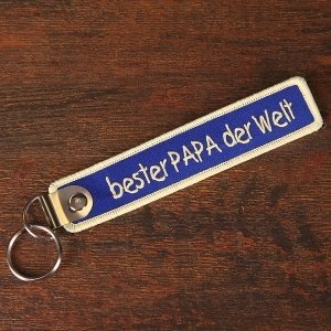 Schlüsselanhänger *bester PAPA der Welt*