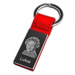 Schlüsselanhänger inkl. Fotogravur