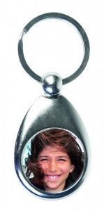 Schlüsselanhänger mit Einkaufswagen-Chip