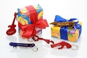 Schlüsselanhänger mit Gravur