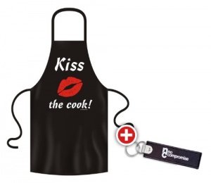 Grillschürze Kiss the cook
