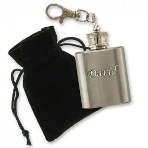 Schlüsselanhänger *Mini-Flachmann*