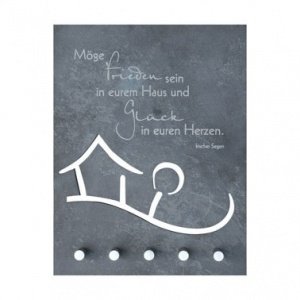 Schlüsselbrett Haussegen