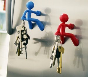 Schlüsselhalter Key-Pete - Grün