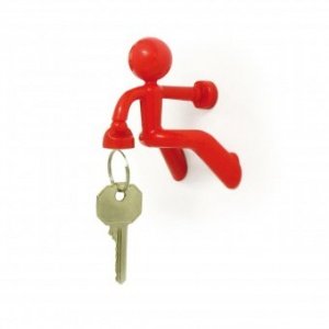 Schlüsselhalter Key Pete rot