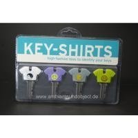 Schlüsselüberzug Key Shirts Retro Set 4 