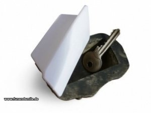 Schlüsselversteck ´´hohler Stein