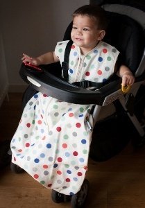 Schlummersack Baby Reise Schlafsack 1 To