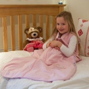 Schlummersack Kinder Schlafsack Pink Fai