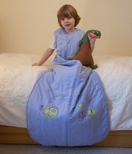 Schlummersack Kinder Schlafsack Zug 1 To