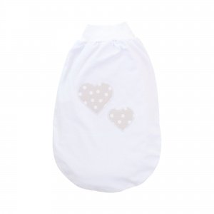 Schlupfsack Applikat.herz groß