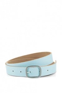 Schmaler Glattledergürtel