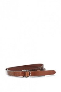 Schmaler Gürtel mit Durchzugschließe