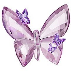 Schmetterling, Light Amethyst, groß
